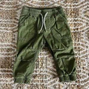 Olive H&M Joggers | 6-9 Months